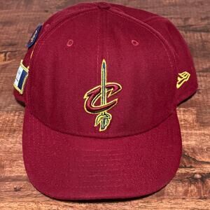 CLEVELAND CAVS CAVALIERS STRAPBACK HAT NBA BASKETBALL